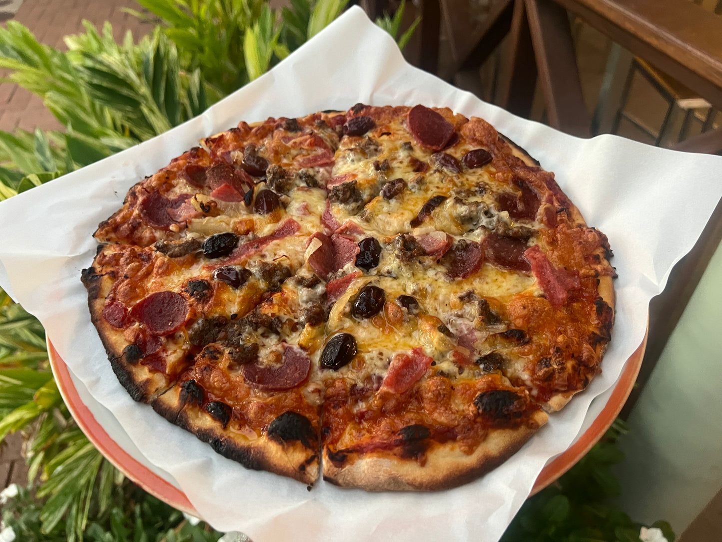 Friday Lunch/inflight Pizza | Cocos Islands Collective
