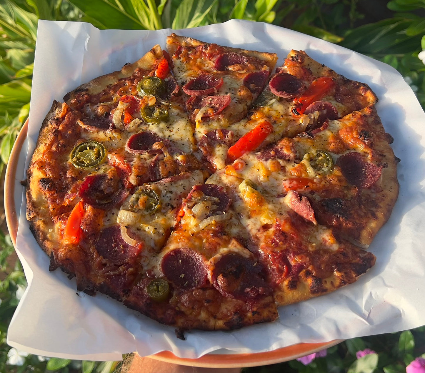 Friday Lunch/inflight Pizza | Cocos Islands Collective