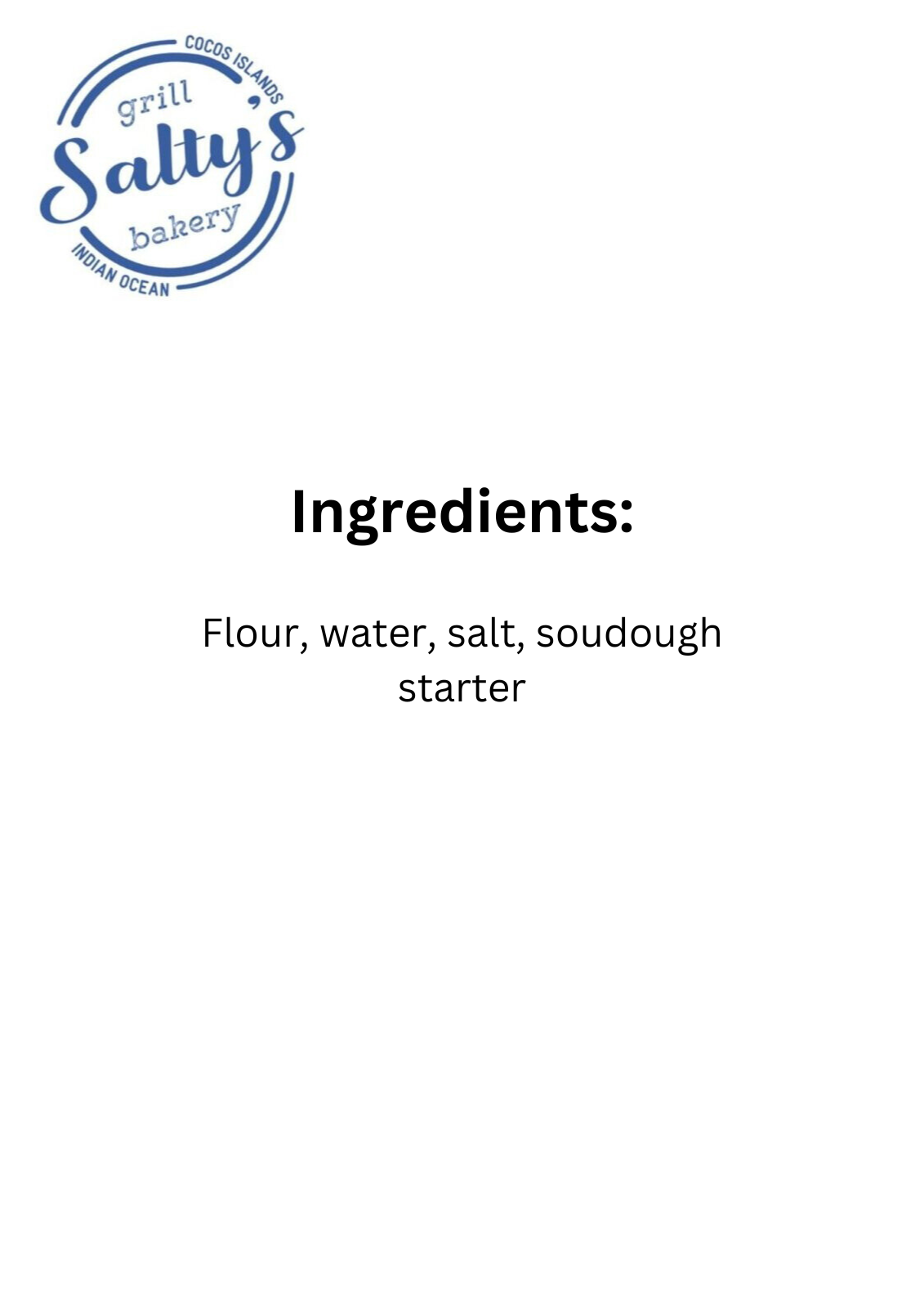 Classic Sourdough | Cocos Islands Collective