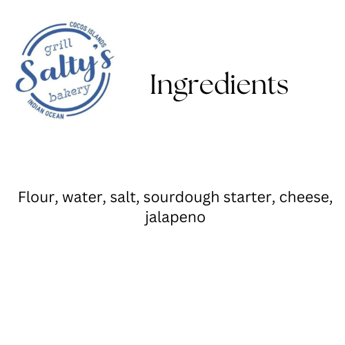 Cheese & Jalapeño Sourdough | Cocos Islands Collective