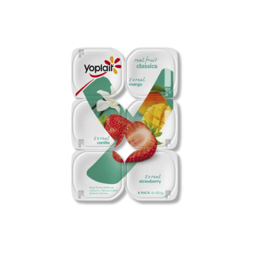 Yoplait Mixed Fruits 6 packs (6x100g)  | Cocos Islands Collective