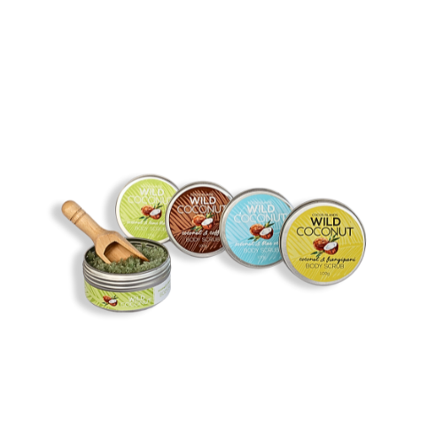 Coconut Oil Skin Care- Body Scrub | Wild Coconut Estate